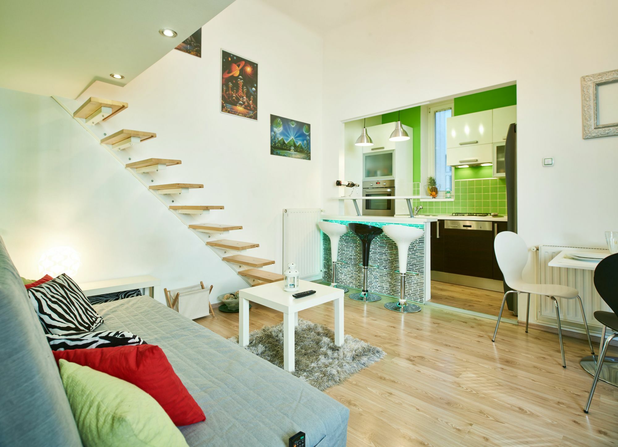 Apartment Studio Apartment Green Wall Zagreb